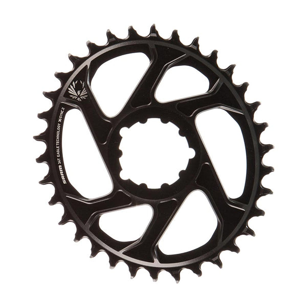 SRAM X-Sync 2 Eagle Direct Mount Oval Chainring - 34 Tooth 3mm Boost Offset 12-Speed BLK