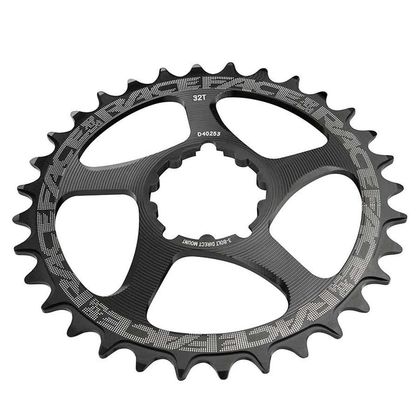 30T Chainring, 9-12sp, BCD: Direct Mount, 3mm offset, 7075-T6 Aluminum, Black