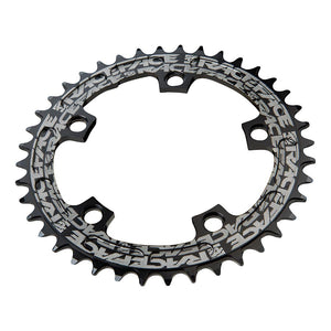 Raceface, Narrow Wide 130mm BCD, 44T Chainring, 9-12sp, BCD: 130, 7075-T6 Aluminum, Black