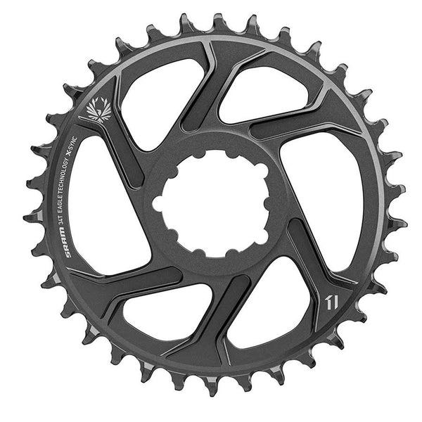 SRAM X-Sync 2 Eagle Steel Direct Mount Chainring 34T 6mm Offset