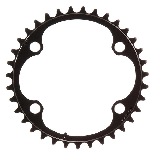 SRAM Force 2x12-Speed Inner Chainring - 35t 107 BCD 4-Bolt Blast BLK For use 48t Outer