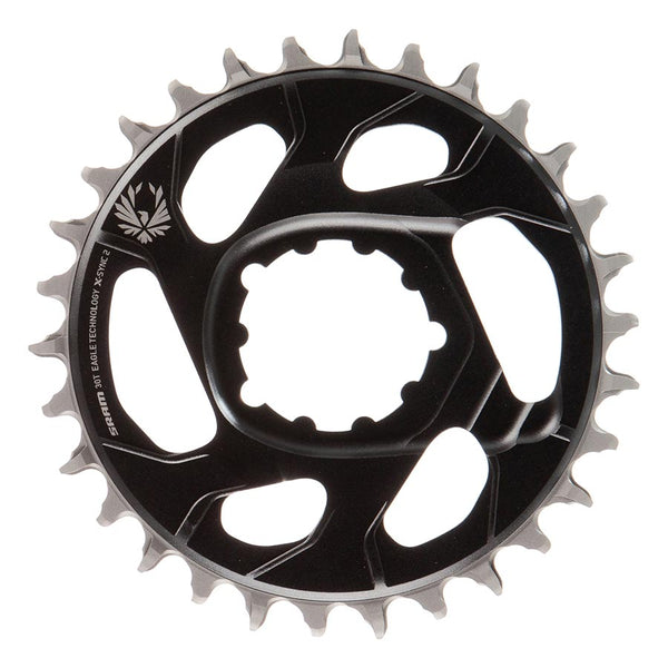 SRAM Eagle X-SYNC 2 Direct Mount Chainring - 30t Direct Mount -4mm Offset Lunar/Polar Grey