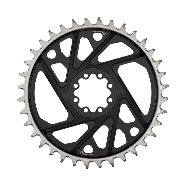 XX 3mm Offset, Chainring, Teeth: 34, Speed: 12, BCD: Direct Mount, Aluminum, Black