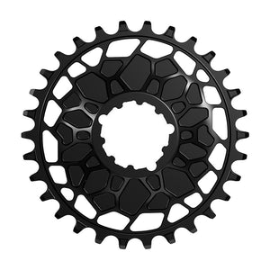 SRAM GXP, Chainring, Teeth: 30, Speed: 12, BCD: Direct Mount SRAM 3 Bolt, Front, 7075-T6 Aluminum, Black