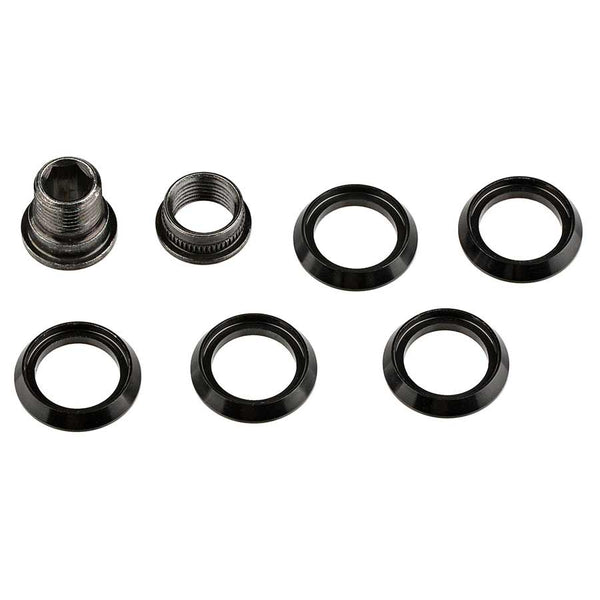 SRAM Force 1/ CX1 Chainring Spacer Bolt Set Five Spacers Hidden Nut/Bolt Fits Rival 1 Hidden Chainring Bolt Design