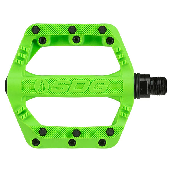 SDG Slater Pedals Neon Green