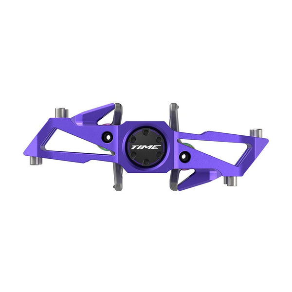 Time Speciale 10 Pedals - Dual Sided Clipless Platform Aluminum 9/16" Purple Large B1