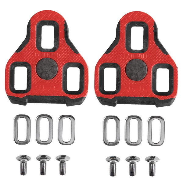 Exustar, E-ARC11, Cleats, Compatibility: Keo Grip, Float: 7°, Red