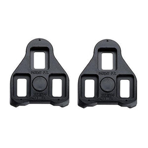 Exustar, E-BLK1, Cleats, Compatibility: Delta, Float: 0°, Black