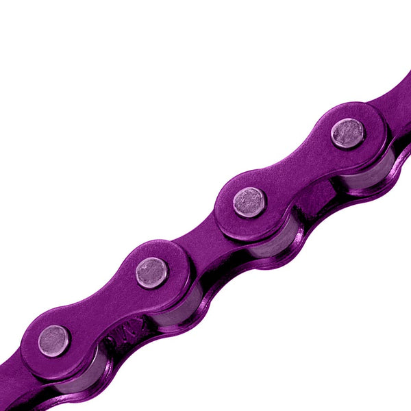 Speed: 1, 1/8'', Links: 112, Purple