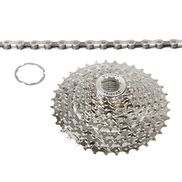 10 Speed Chain & Cassette Set, 11-36T