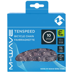 M-Wave, Tenspeed E, Chain, Speed: 10, 11/128'', Links: 116, Silver