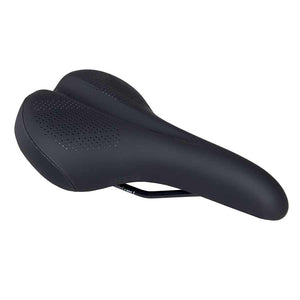 WTB, Comfort Steel Wide, Saddle, 270 x 174mm, Unisex, 390g, Black