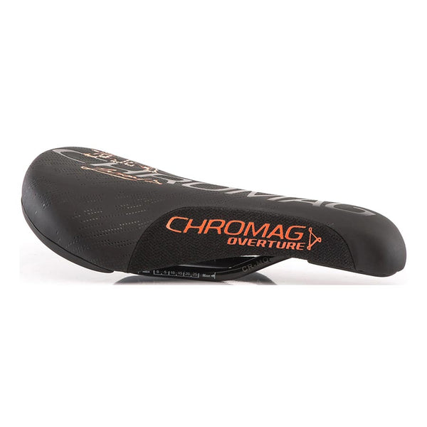 Overture, Saddle, 243 x 136mm, Unisex, 279g, Black/Orange