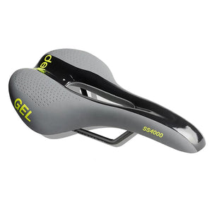 Delta, Comfort Race Gel, Saddle, 270 x 140mm, Unisex, 300g, Black/Grey