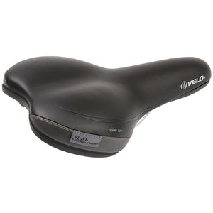 Velo, Tour Uni Comfort, Saddle, 261 x 171mm, 398g, Black