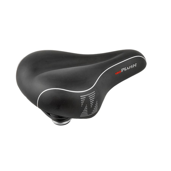 Velo, Plush Elasto MF, Saddle, 275 x 211mm, Black