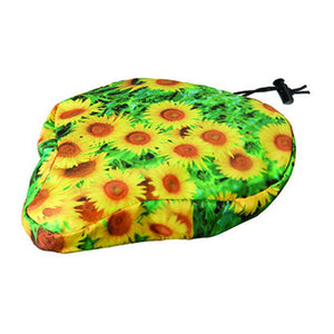 M-Wave, Fun Print, Seat Cover, 230 x 250mm, Yellow, Sunflower