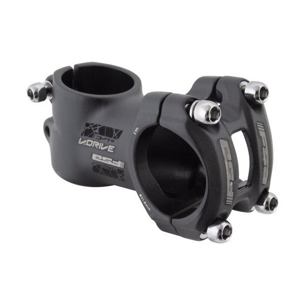 Full Speed Ahead V-Drive Stem - 60mm 31.8 clamp +/-17 1 1/8" Aluminum Black