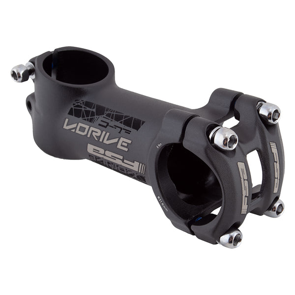 Full Speed Ahead V-Drive Stem - 90mm 31.8 clamp +/-17 1 1/8" Aluminum Black