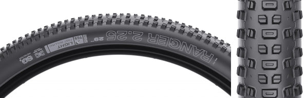 WTB Ranger Tire - 29 x 2.25 TCS Tubeless Folding BLK Light/Fast Rolling Dual DNA SG2