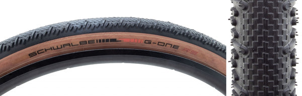 Schwalbe G-One RS Tire - 700 x 40 Tubeless Folding BLK/Transparent Evolution Line Super Race V-Guard Addix Race