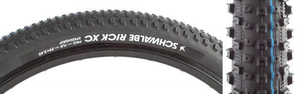 Schwalbe Rick XC Pro Tire - 29 x 2.40 Tubeless Folding BLK Evolution Line Pro Addix SpeedGrip