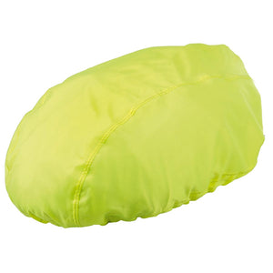 M-Wave, Helmet Cover, Water resistant, Neon Yellow with reflective logos