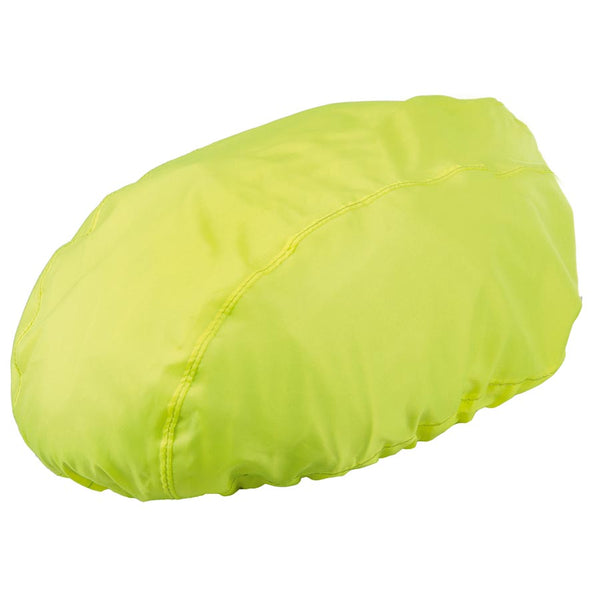 M-Wave, Helmet Cover, Water resistant, Neon Yellow with reflective logos