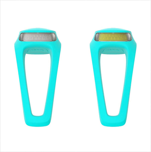 Front and Rear, Turquoise, Set