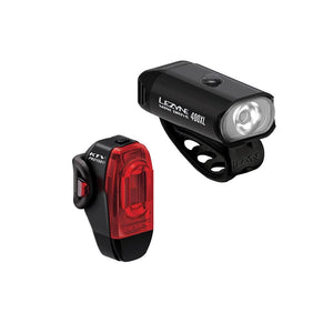 Lezyne, Mini Drive 400XL/ KTV Drive Pro+, Light, Set, Black