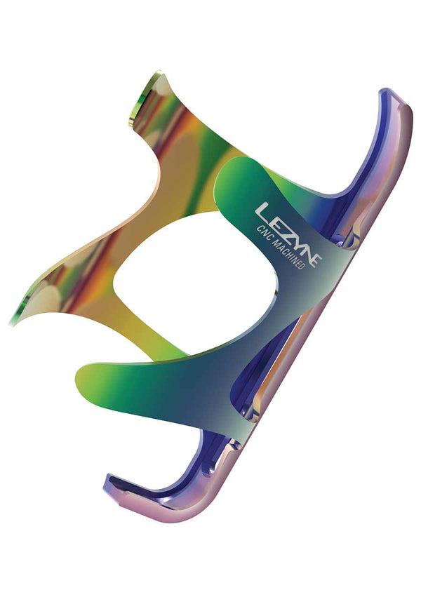 Lezyne, CNC Cage, Bottle Cage, Aluminum, Multicolor