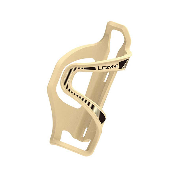 Lezyne Flow SL Water Bottle Cage - Left Side Entry Matte Tan