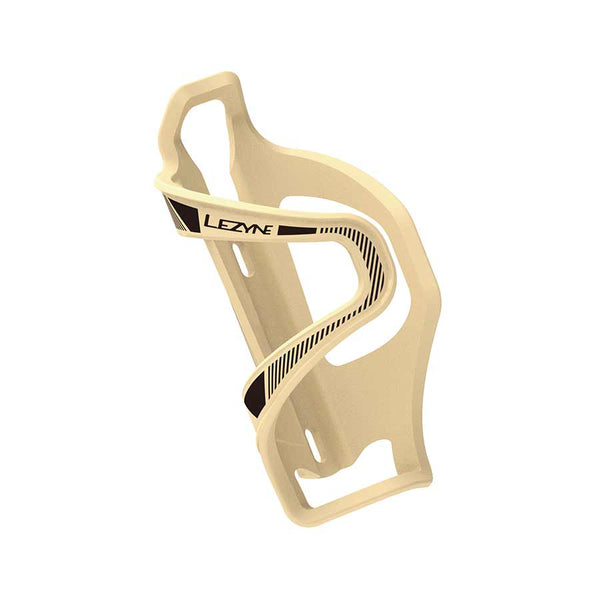 Lezyne Flow SL Water Bottle Cage - Right Side Entry Matte Tan