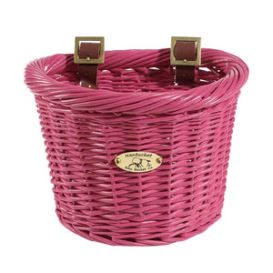 Nantucket, Gull, Basket, Pink, 10''x7.5''x7.5''