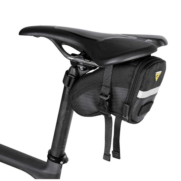 Topeak Aero Wedge Seat Bag - Strap-on Small Black