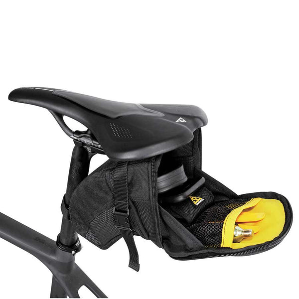 Topeak Aero Wedge Seat Bag - Strap-on Large Black