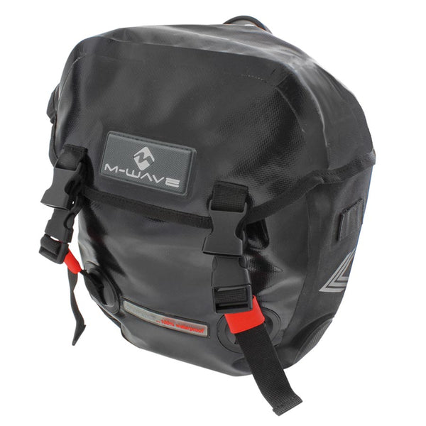 M-Wave, Calgary Waterproof 25L, Pannier, 25L, Black