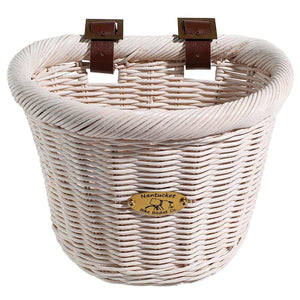 Nantucket, Cruiser Junior Willow, Basket, White 10''x7.5''x7.5''