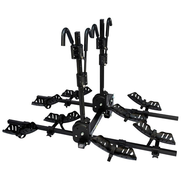 Swagman, Quad 2 + 2, Hitch Mount Rack, 2'', Bikes: 4