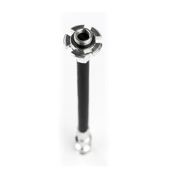 Lezyne ABS Alloy Drive Frame Pump Small: Black/Polished Silver