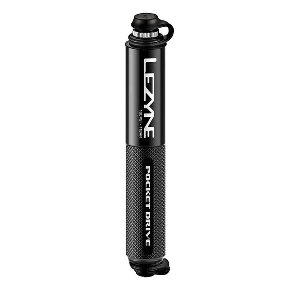 Lezyne Pocket Drive Frame Pump: Black