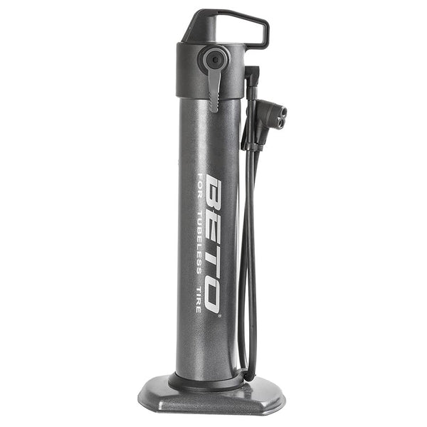 Beto, Air Tank, Floor Pump, Dual Valve Head, 190psi, Black