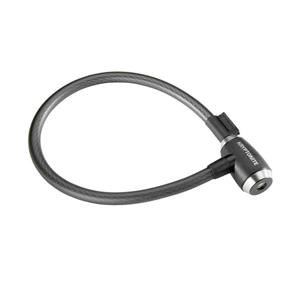 1565, Cable lock, Key, 15mm, 65cm, 2.1', Black