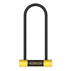 Onguard, Bulldog Mini LS, U-Lock, Key, 89x240mm, 3.5''x9.46'', Thickness in mm: 13mm, Black