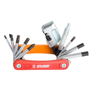 Unior, EURO13, Multi-Tools, Number of Tools: 13, Red/Orange