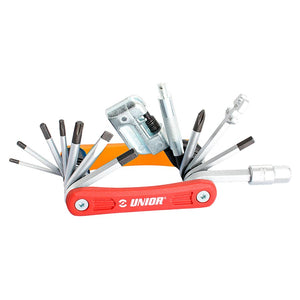 Unior, EURO17, Multi-Tools, Number of Tools: 17, Red/Orange