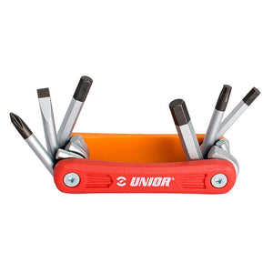 Unior, EURO6, Multi-Tools, Number of Tools: 6, Red/Orange