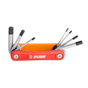 Unior, EURO7, Multi-Tools, Number of Tools: 7, Red/Orange