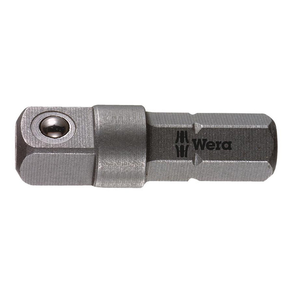 Wera, 870/1 Adaptor, 1/4'' Hex drive to 1/4'' Square